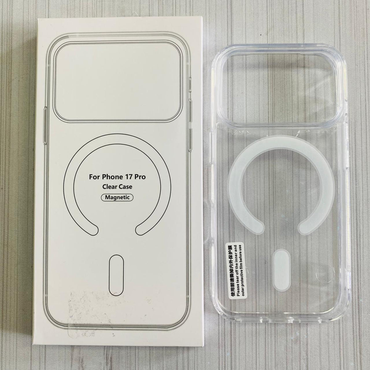 IPHONE 17 PRO - CLEAR CASE MAGSAFE