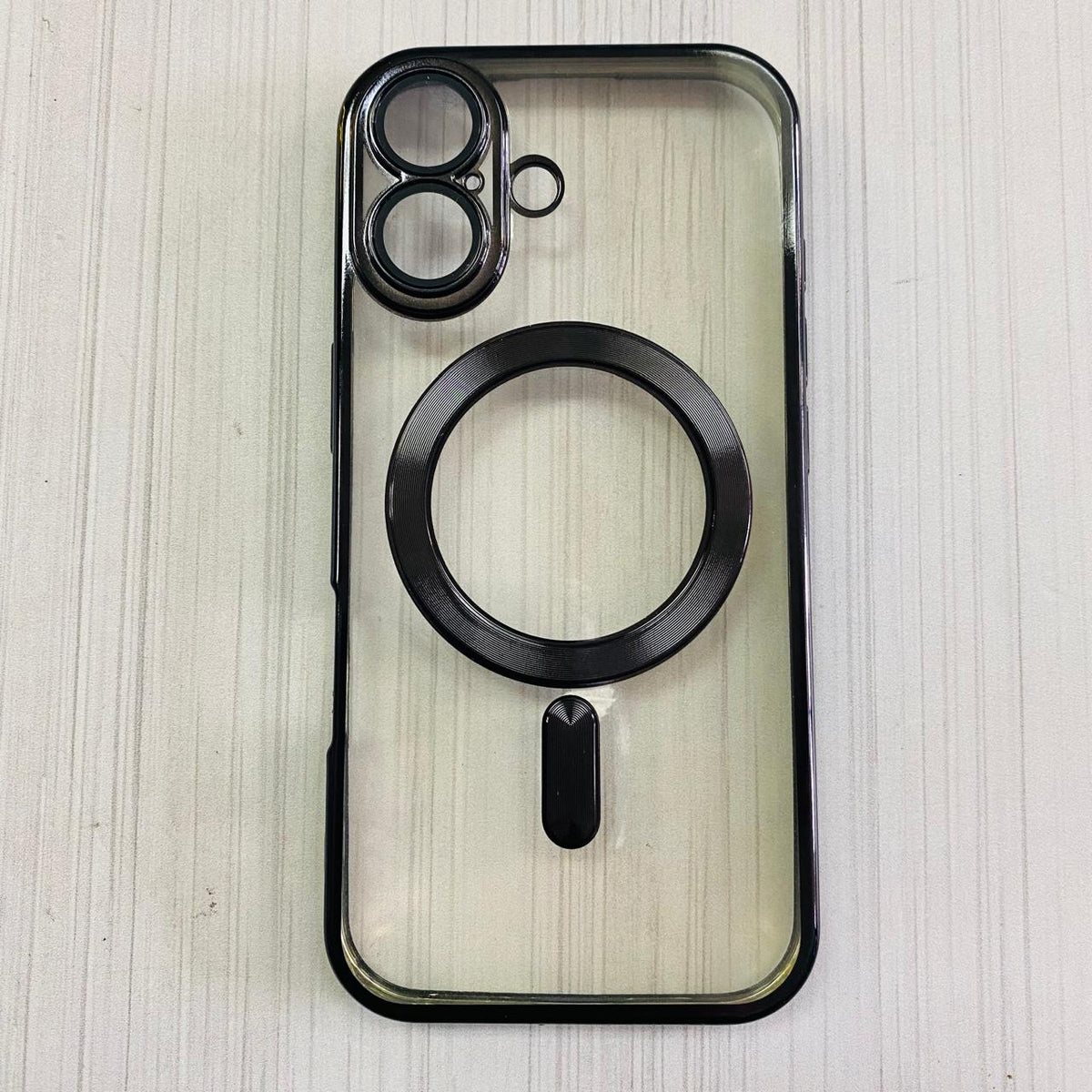 IPHONE 17 - CLEAR CASE BLACK EDGES