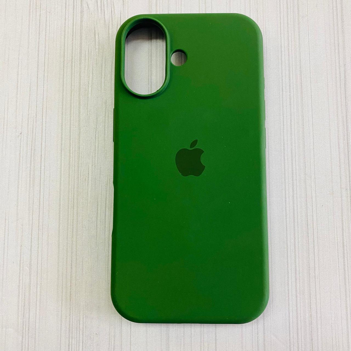 IPHONE 17 - SILICON CASE VERDE OLIVO