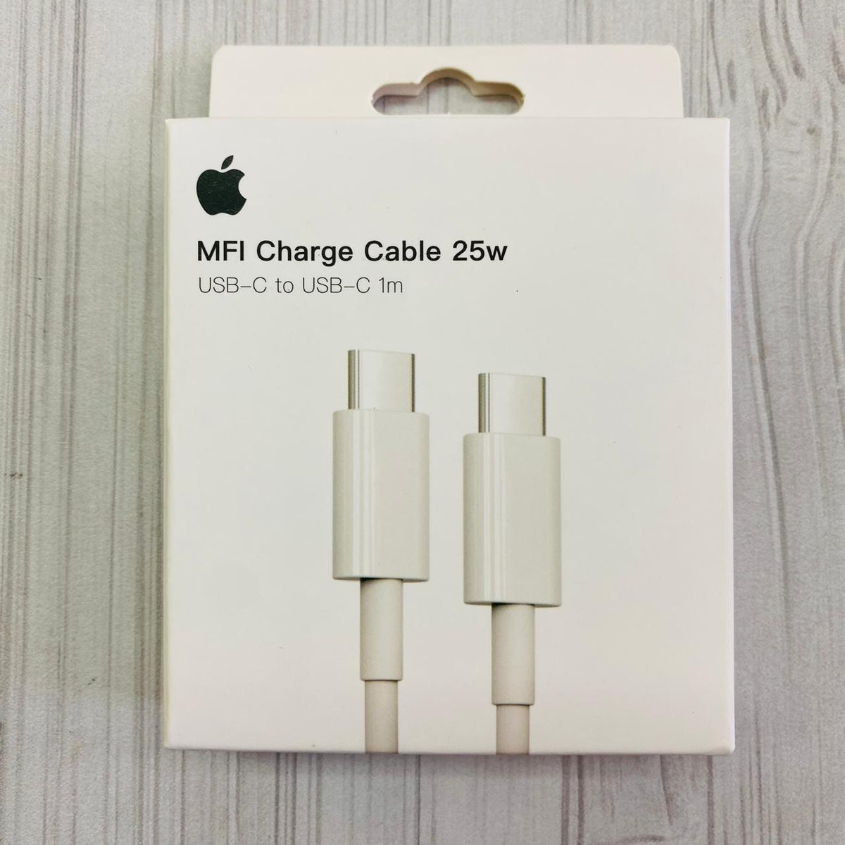 CABLE DOBLE TIPO C 1M 25W