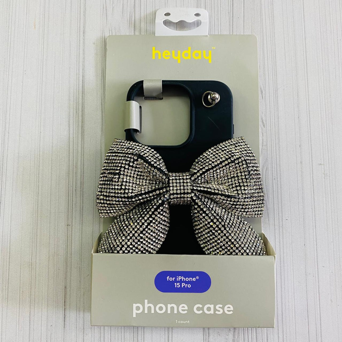 IPHONE 15 PRO - HEYDAY BLACK BOW CASE