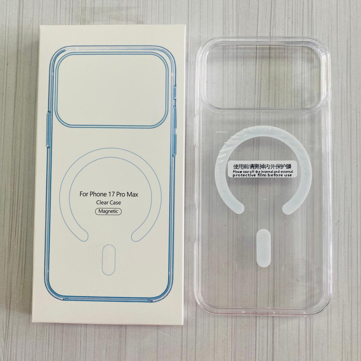 IPHONE 17 PRO MAX - CLEAR CASE MAGSAFE