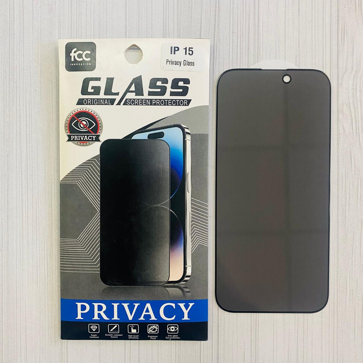 IPHONE 15 - VIDRIO TEMPLADO ANTIESPÍA