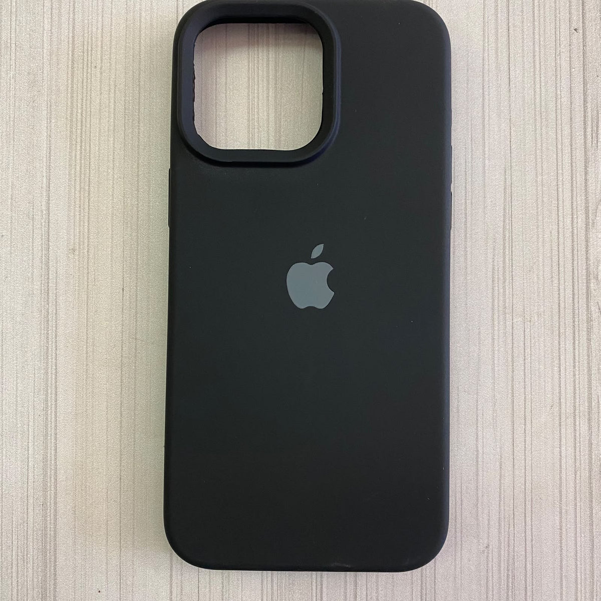 IPHONE 15 PRO MAX - SILICON CASE NEGRO