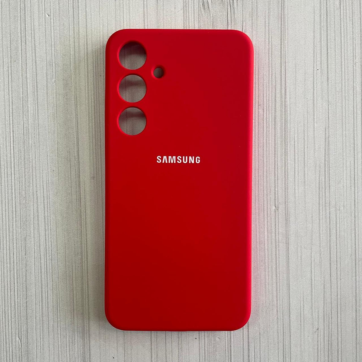 IPHONE S24 - SILICON CASE ROJO