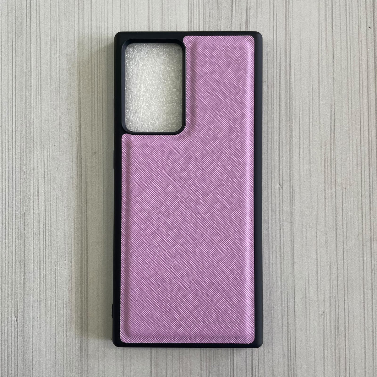 SAMSUNG GALAXY NOTE 20 ULTRA - COBERTOR DE CUERO MORADO LILA