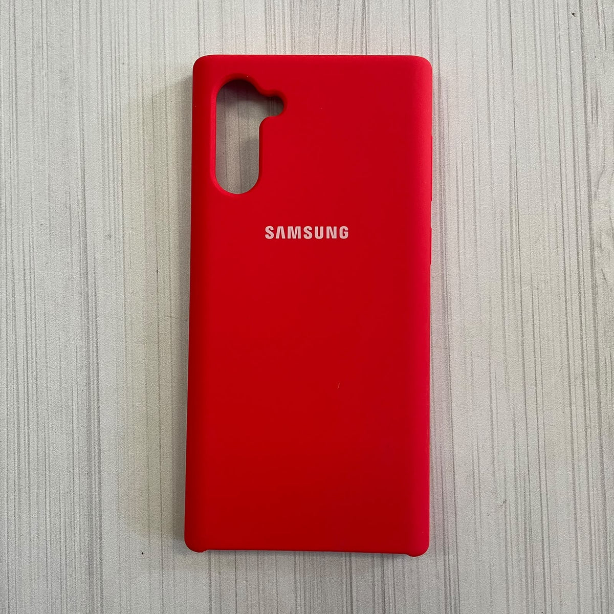 SAMSUNG GALAXY NOTE 10 - SILICON CASE ROJO