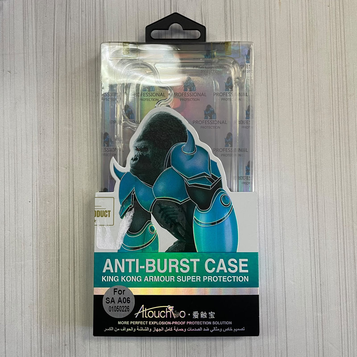 SAMSUNG GALAXY A06 - ANTIBURST CLEAR CASE