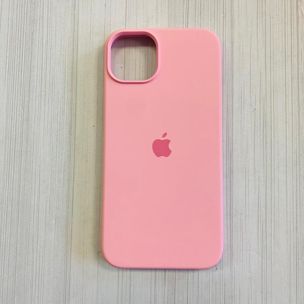 IPHONE 14 PLUS - SILICON CASE ROSADO