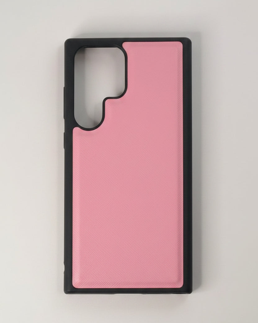 SAMSUNG GALAXY S23 ULTRA - COBERTOR DE CUERO ROSADO