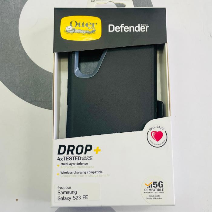 SAMSUNG GALAXY S23 FE - OTTER DEFENDER NEGRO/GRIS