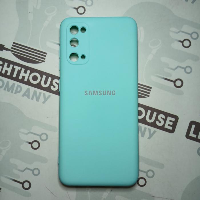 SAMSUNG GALAXY S20 - FULL SILICON CASE AQUA