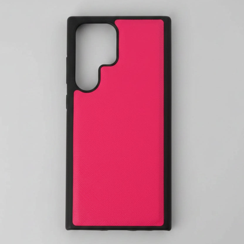 SAMSUNG GALAXY S23 ULTRA - COBERTOR DE CUERO FUCSIA