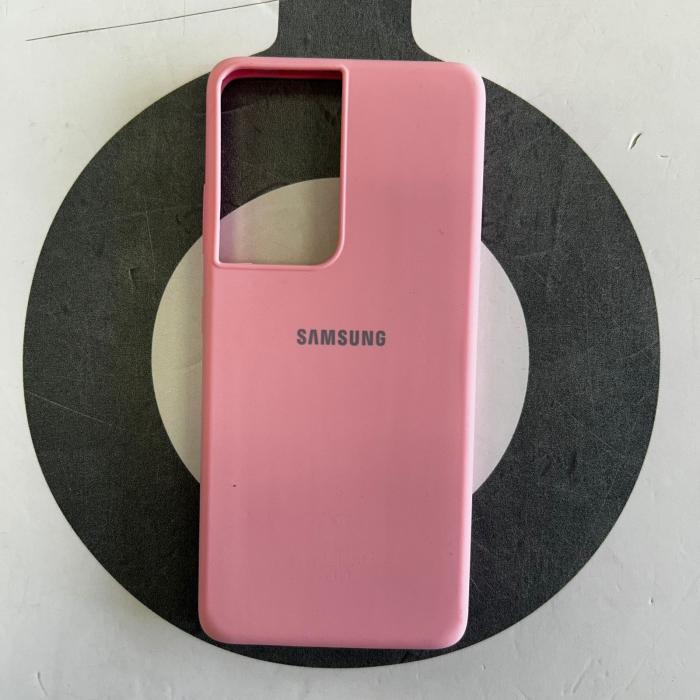 SAMSUNG GALAXY S21 ULTRA - SILICON CASE ROSADO