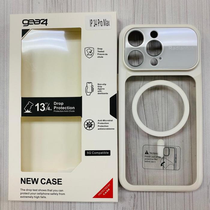 IPHONE 14 PRO MAX - GEAR4 CASE CLEAR ORILLA WHITE