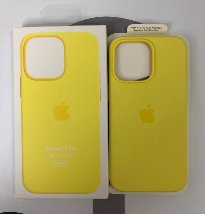 IPHONE 13 PRO - SILICON MAGSAFE AMARILLO NEON