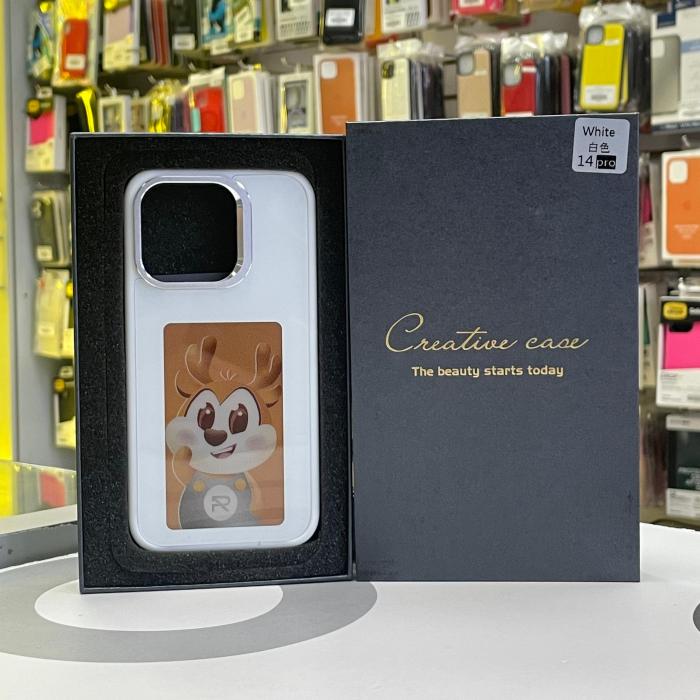 IPHONE 14 PRO - COBERTOR CON IMAGENES CAMBIABLES NFC