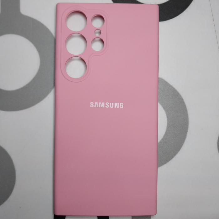 SAMSUNG GALAXY S24 ULTRA - SILICON CASE ROSADO