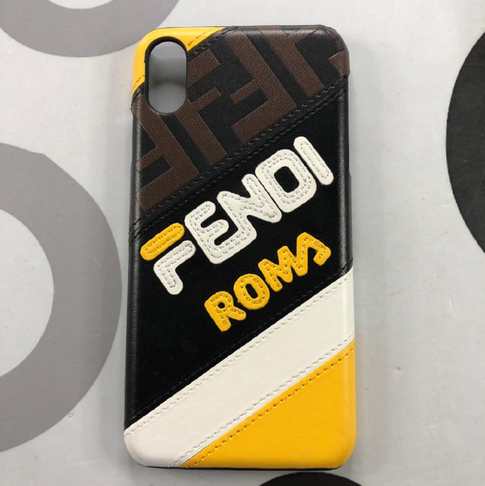 IPHONE XS MAX - YELLOW FENDI ROMA CASE