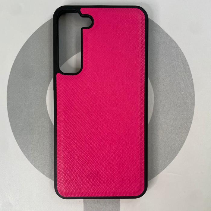 SAMSUNG GALAXY S23 PLUS - COBERTOR DE CUERO FUCSIA