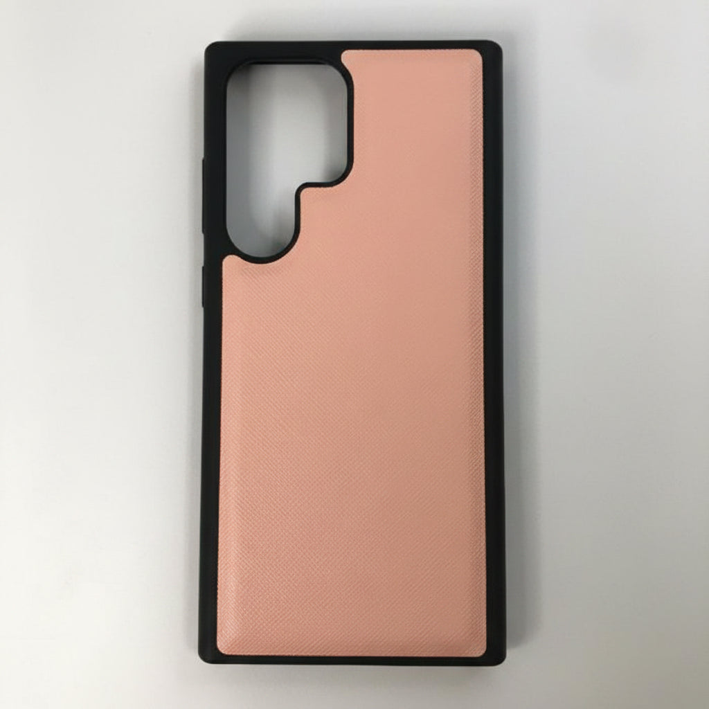 SAMSUNG GALAXY S23 ULTRA - COBERTOR DE CUERO NUDE PINK