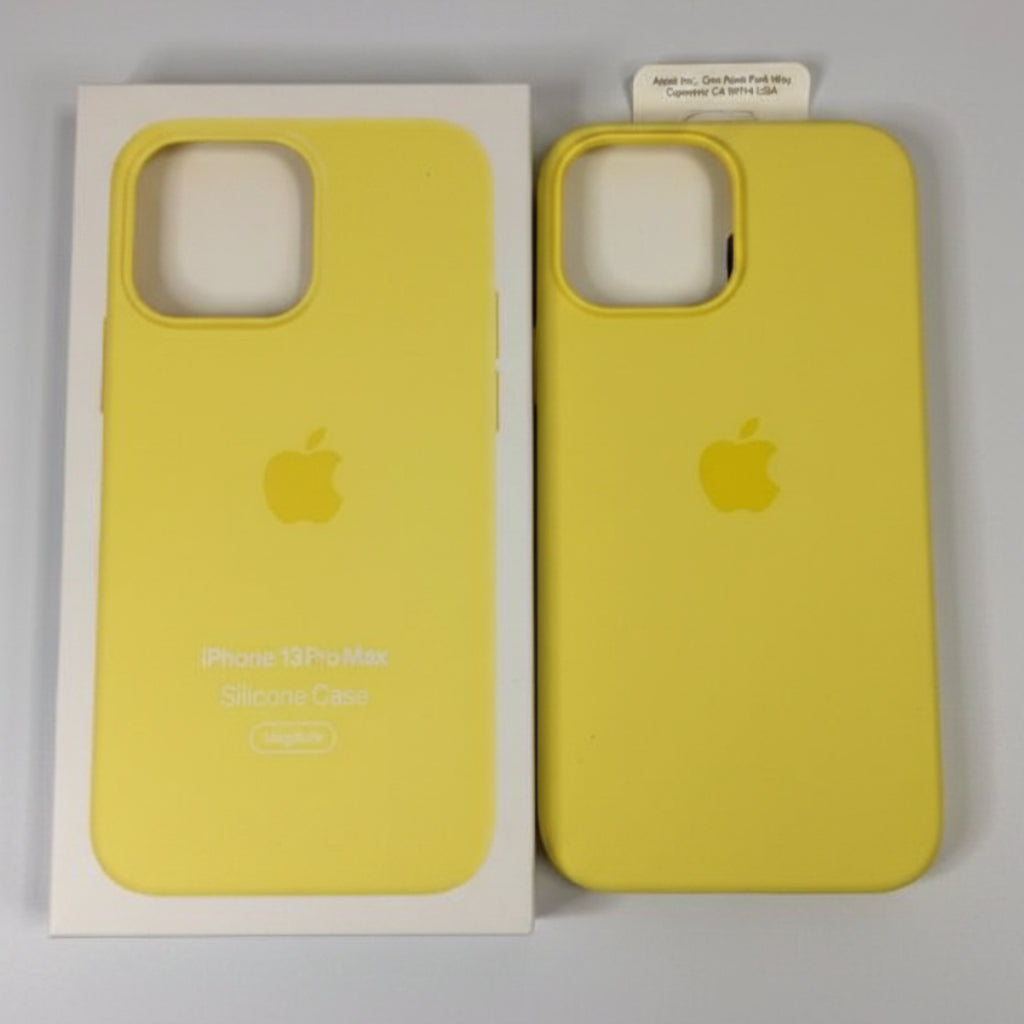 IPHONE 13 PRO MAX - SILICON MAGSAFE AMRILLO NEON