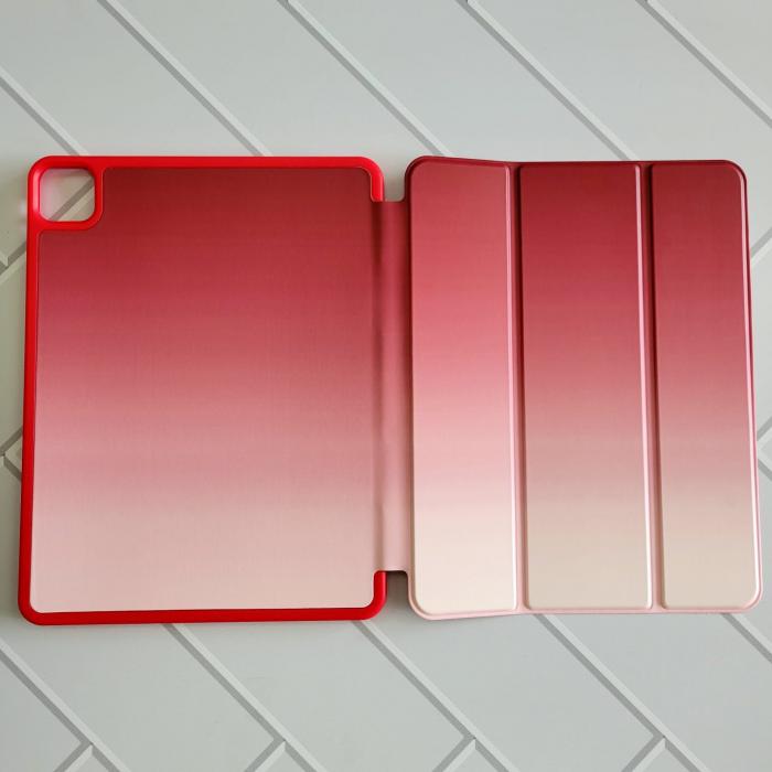 IPAD PRO 11/ AIR 4/5 TH 10.9 - CASE TIPO AGENDA DEGRADADO ROJO