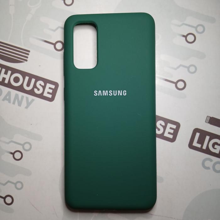 SAMSUNG GALAXY S20 - SILICON CASE VERDE OLIVO