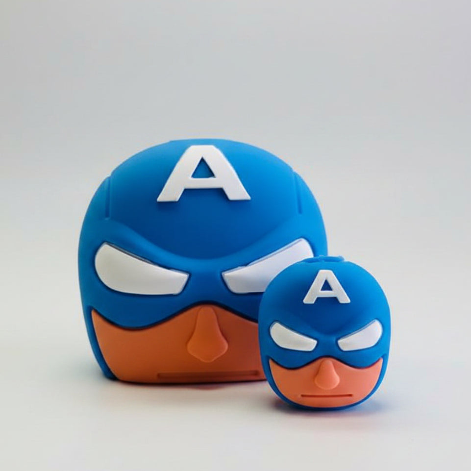 PROTECTOR DE CABLE/CUBO - CAPITAN AMERICA
