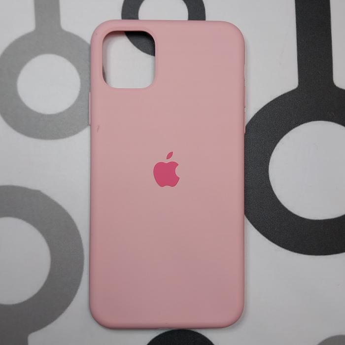 IPHONE 11 PRO MAX - SILICON CASE ROSADO
