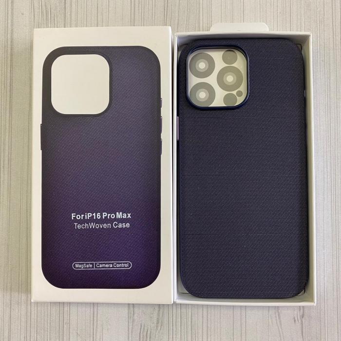 IPHONE 16 PRO MAX - TECHWOVEN CASE PURPLE