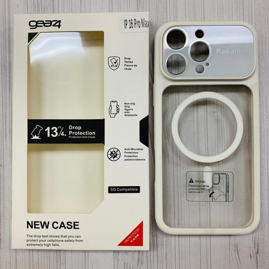 IPHONE 16 PRO MAX - GEAR4 CASE CLEAR ORILLA WHITE
