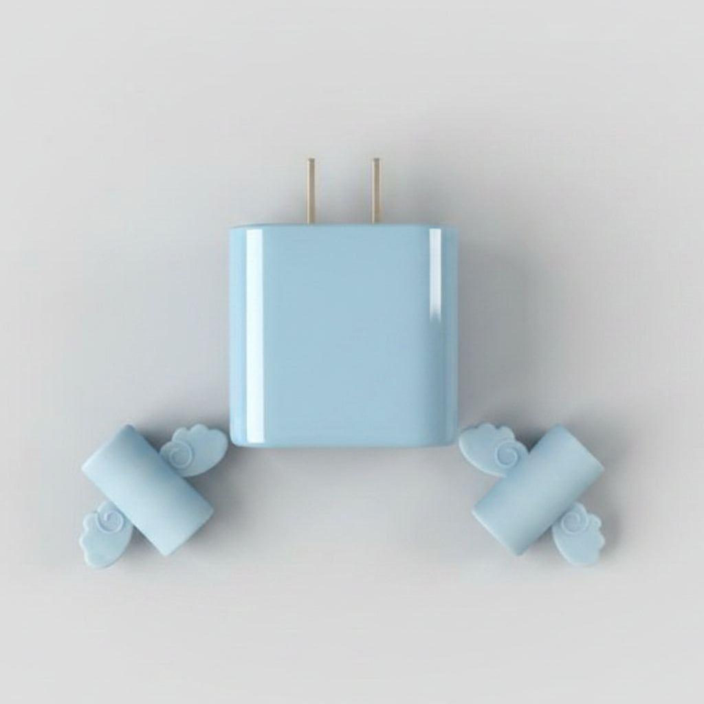 PROTECTOR DE CABLE/CUBO - BABY BLUE