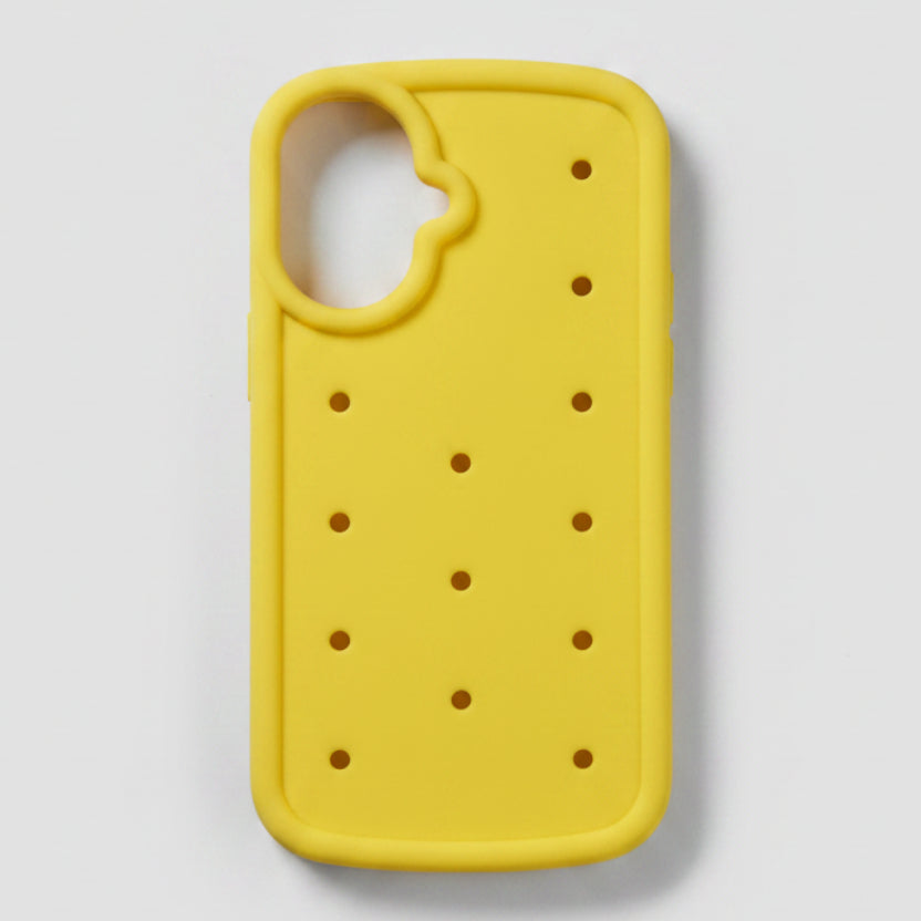 IPHONE 16 - JIBBITZ CASE AMARILLO