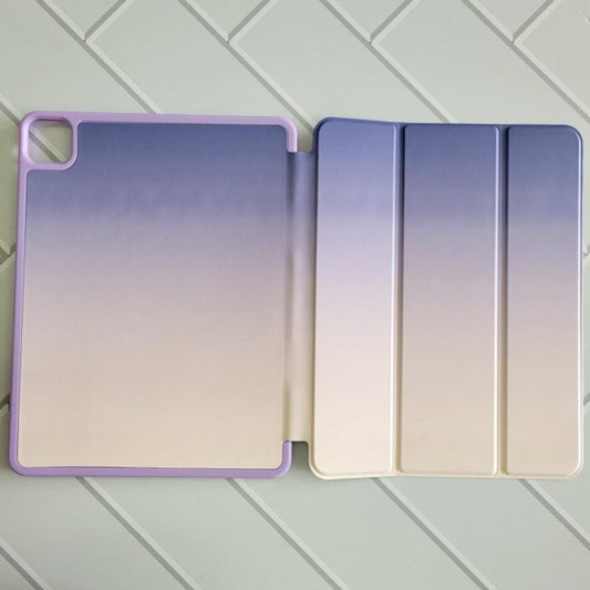 IPAD PRO 11/ AIR 4/5 - CASE TIPO AGENDA DEGRADADO MORADO