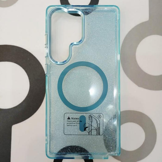 SAMSUNG GALAXY S25 ULTRA - GLITTER CASE MAGSAFE AQUA