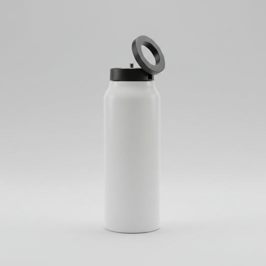 BOTELLA CON SOPORTE PHONE MAGSAFE WHITE