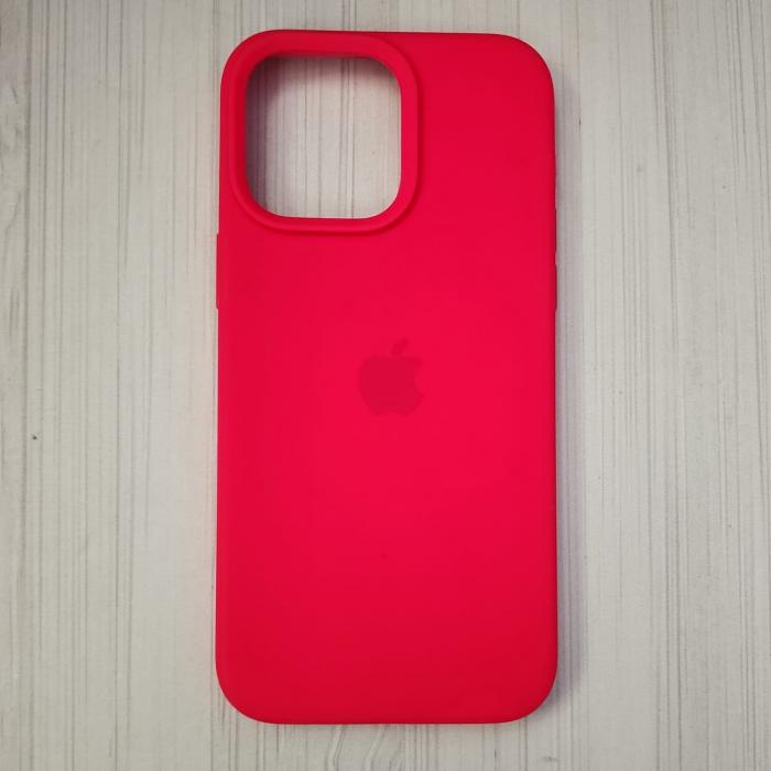 IPHONE 14 PRO MAX - SILICON CASE ROSADO NEON