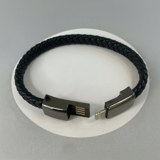 ADAPTER PULSERA PORTÁTIL DE CUERO - LIGHTNING