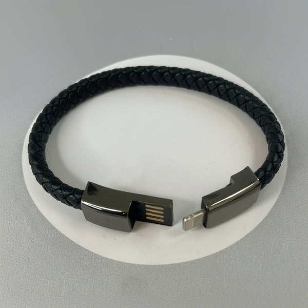 ADAPTER PULSERA PORTÁTIL DE CUERO - LIGHTNING