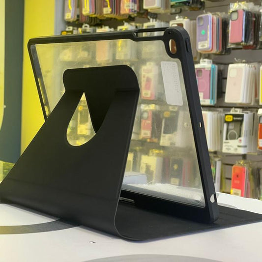 IPAD 9.7 AIR1/AIR2/PRO/2017-2018 - CLEAR ORILLA NEGRO