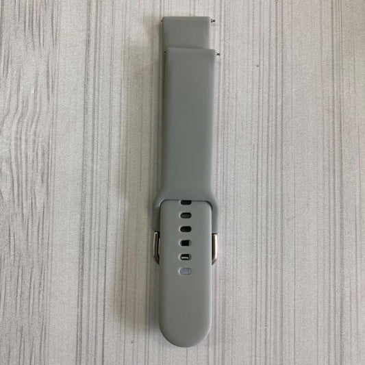 BANDA SILICON LISO 20MM - GRIS CLARO