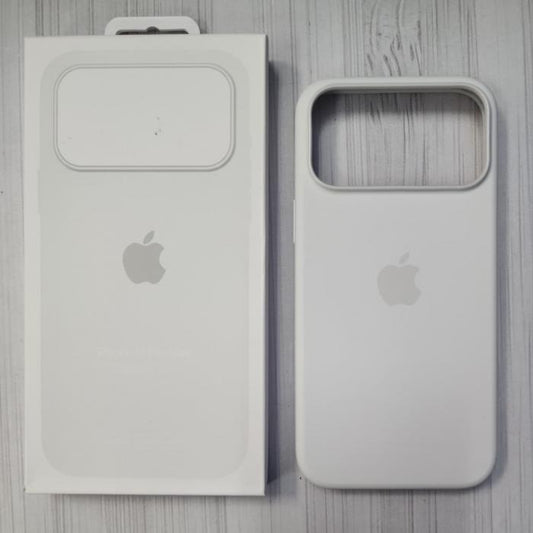 IPHONE 17 PRO MAX - SILICON CASE MAGSAFE WHITE