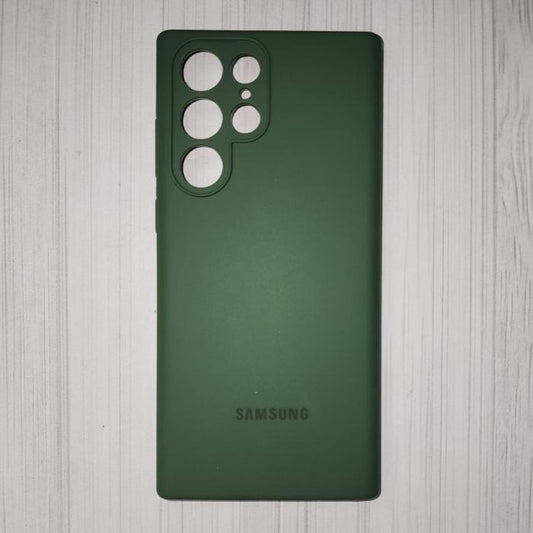 SAMSUNG GALAXY S22 ULTRA - SILICON CASE OLIVO