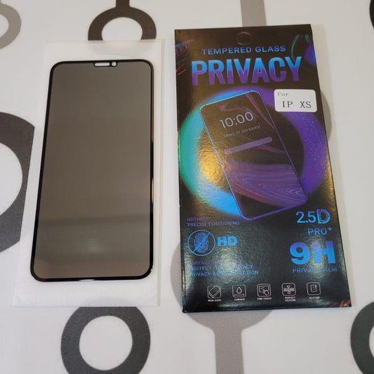 IPHONE X/XS - VIDRIO TEMPLADO ANTIESPÍA