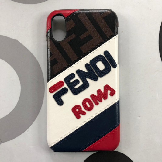 IPHONE X/XS - RED FENDI ROMA CASE