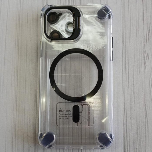 IPHONE 11 PRO - CASE CON VIDRIO DE CÁMARA NEGRO