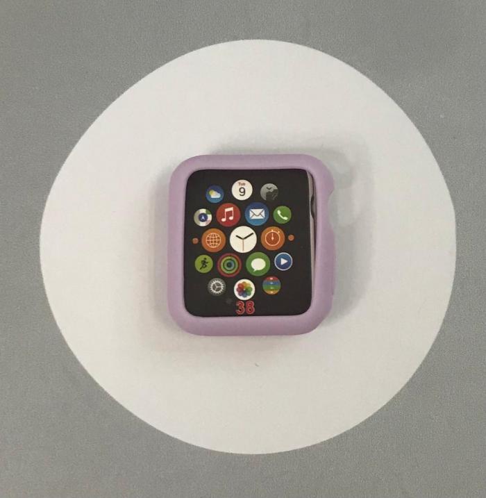 SIZE 38: BUMPER SILICON MORADO