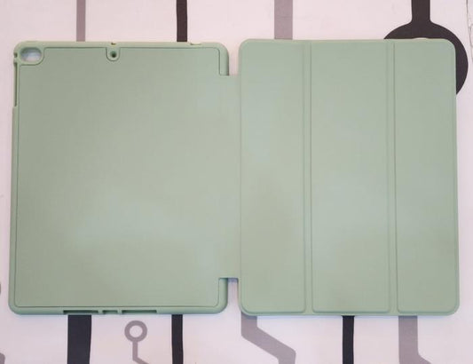 IPAD 9.7 AIR1/AIR2/PRO/2017-2018 - COBERTOR TIPO AGENDA VERDE CLARO