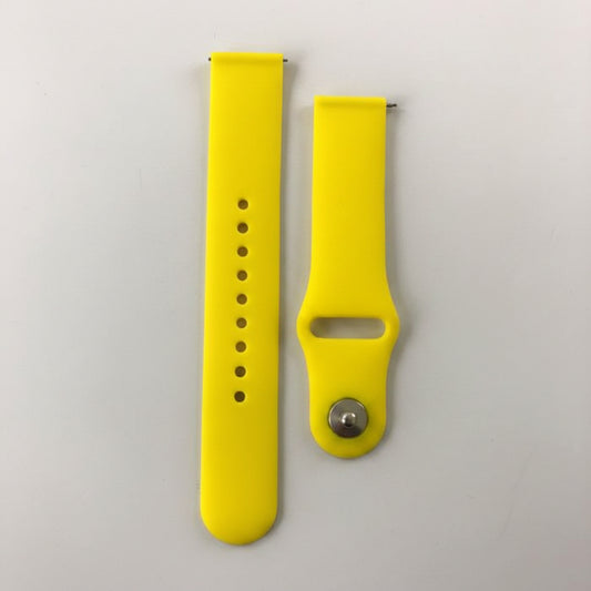 BANDA SILICON 20 MM AMARILLO